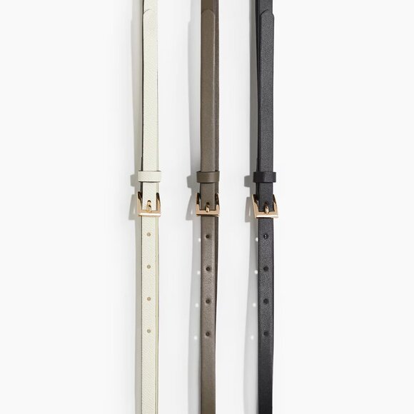 NWT H&M 3-pack Narrow Belts S - Picture 1 of 9